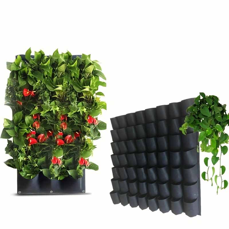 Agriculture Vertical Farming - Multi-pocket Planting Bag Felt Vegetable Fruit