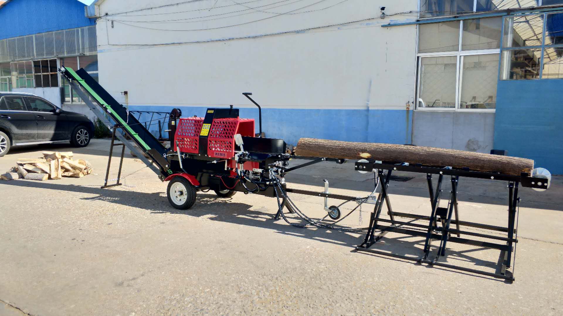 Forestry Machinery Firewood Pr - Farming Agriculture Video 评论和价格