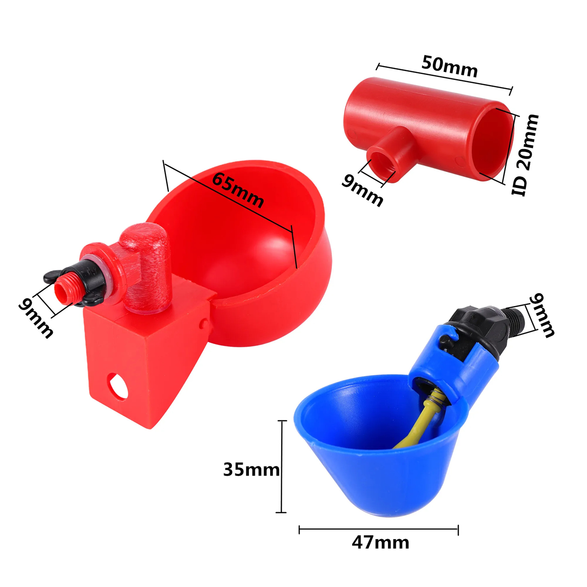 9mm Thread Interface Automatic - Chicken Nipple Drinker 评论和价格