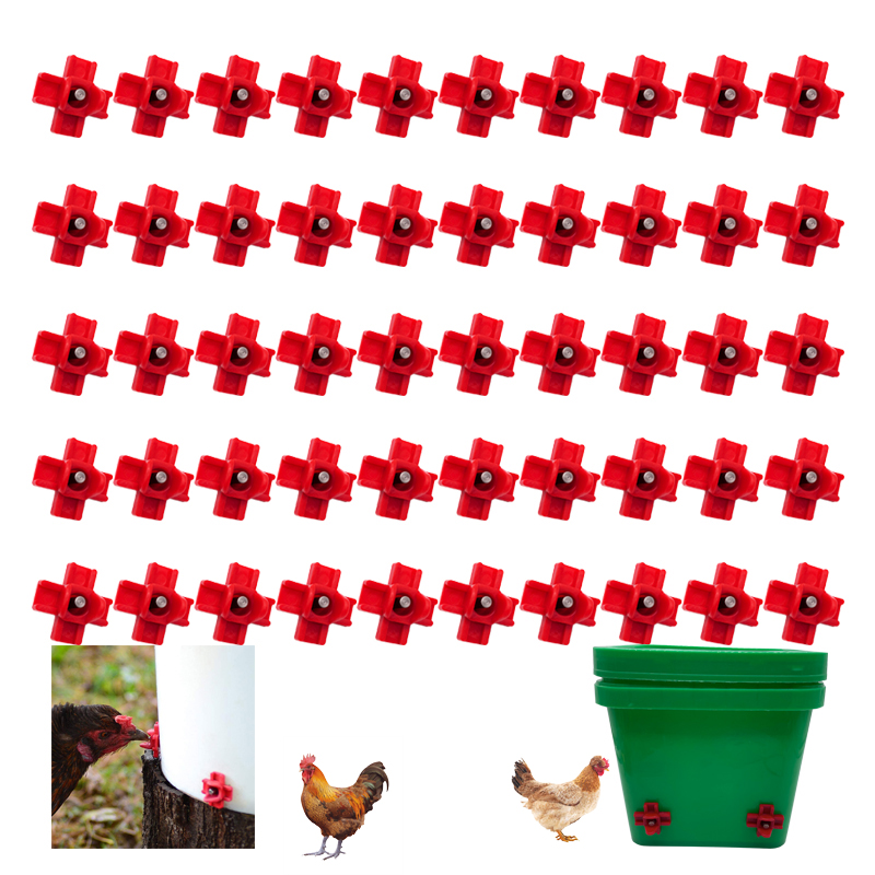 50 pcs Automatic Chicken Water - Chicken Nipple Drinker 评论和价格
