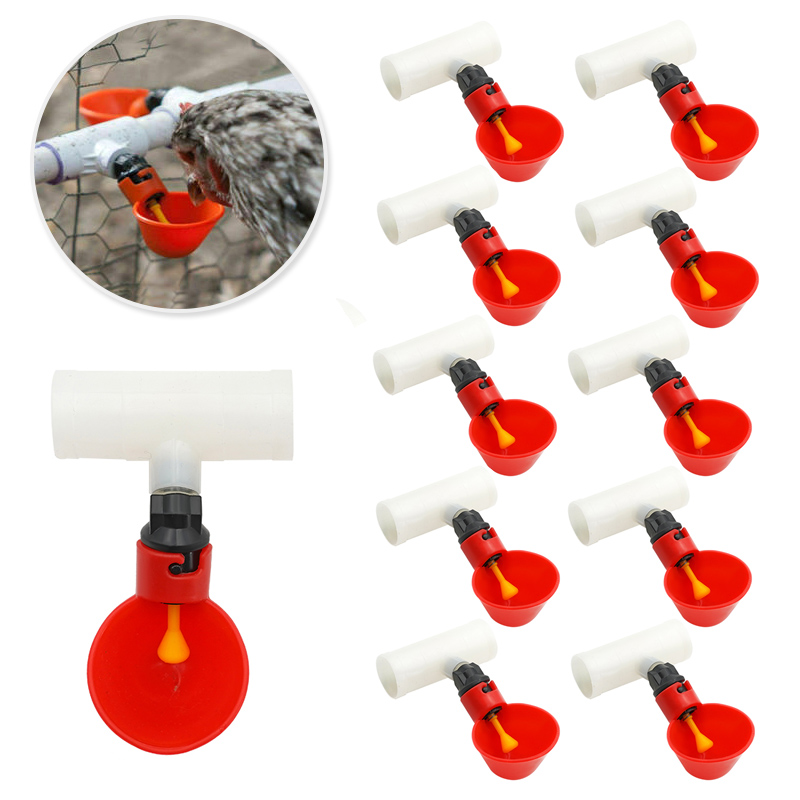 10Pcs Automatic Chicken Quail  - Chicken Nipple Drinker 评论和价格