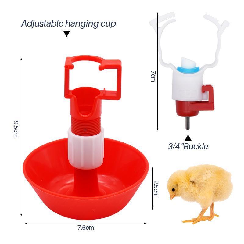 5/10/20 Pcs Automatic Chicken  - Chicken Nipple Drinker 评论和价格