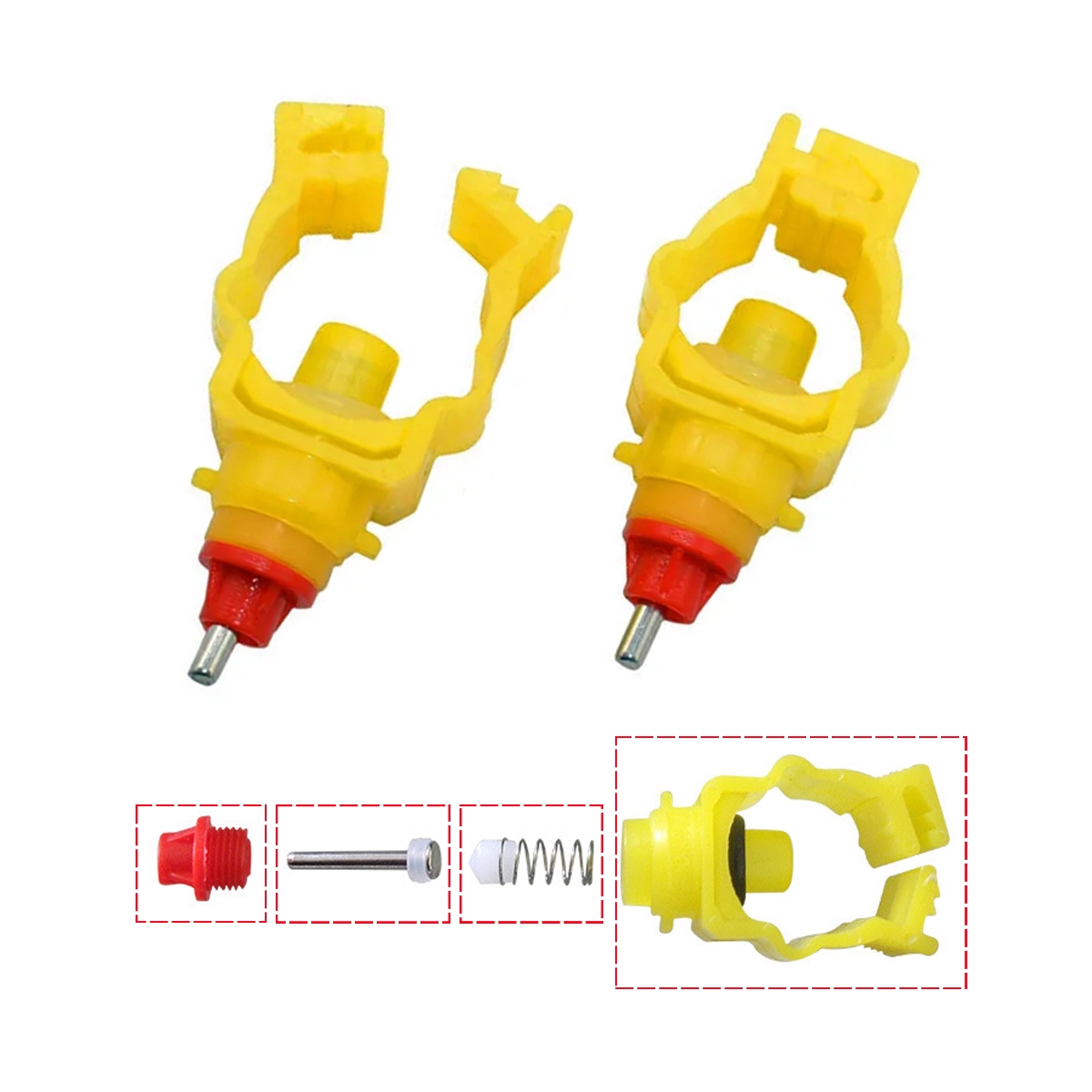 20mm 25mm Clamp-type Poultry N - Chicken Nipple Drinker 评论和价格