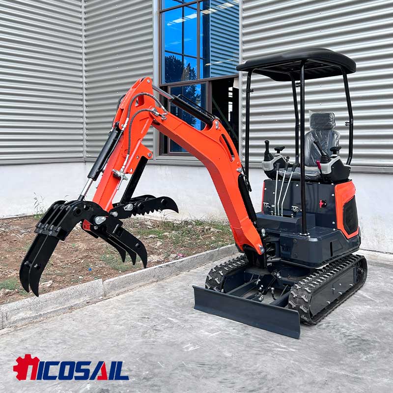 Multi-Use 1-2ton Mini Excavato - Agriculture Farming Job 评论和价格