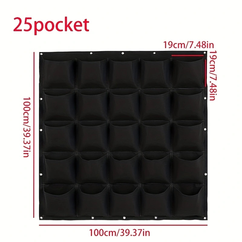 Multi-pocket Planting Bag Felt - Agriculture Vertical Farming 评论和价格