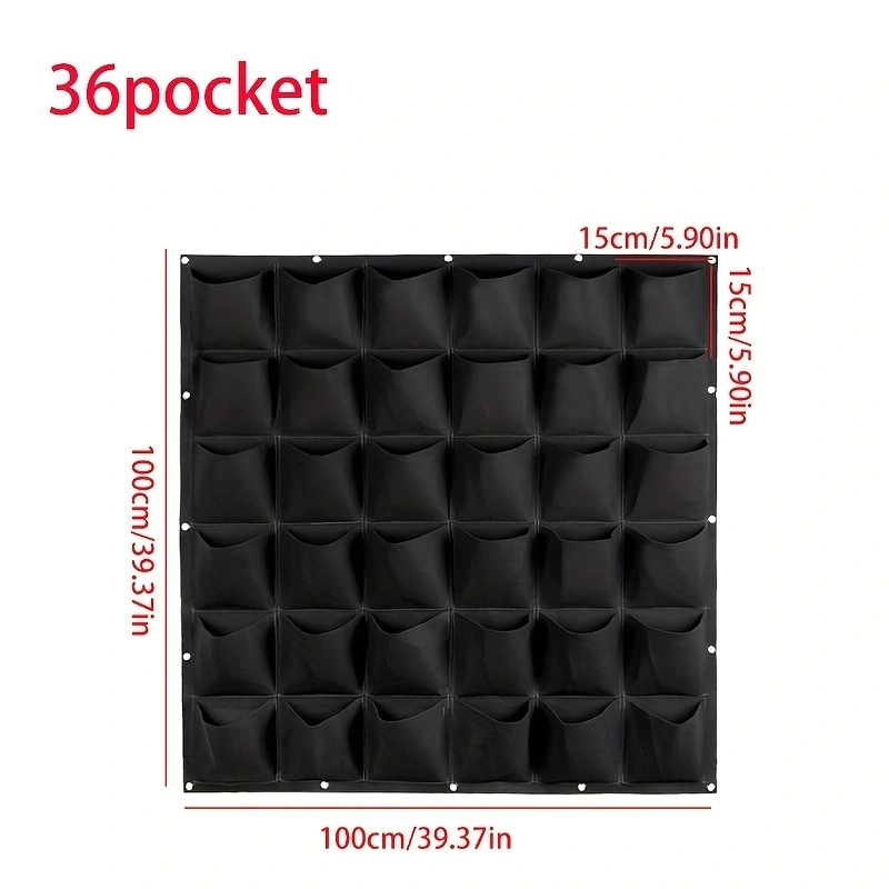 Multi-pocket Planting Bag Felt - Agriculture Vertical Farming 评论和价格