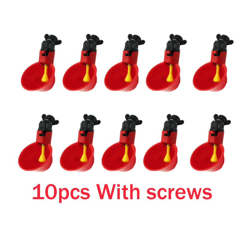 10Pcs Chicken Quail Hanging Wa - Chicken Nipple Drinker 评论和价格