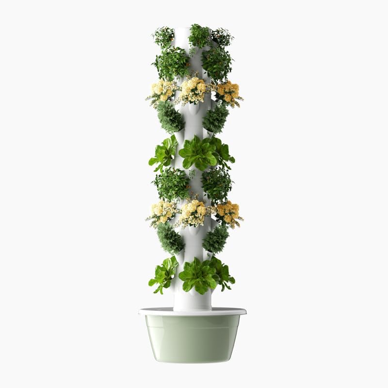 Vertical Hydroponic Grow Tower - Agriculture Vertical Farming 评论和价格